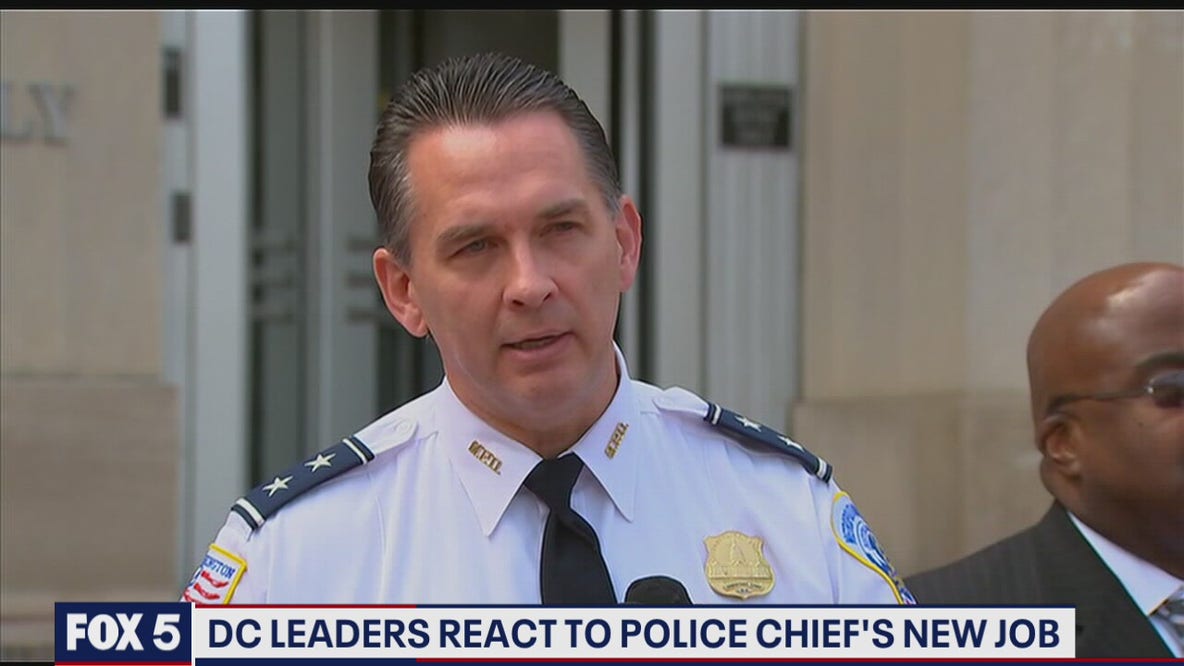 DC leaders react to police chief's new job
